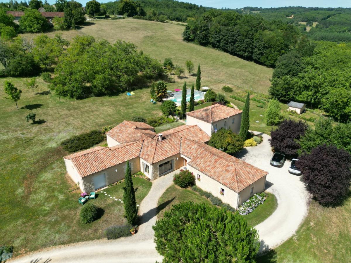 Les Chenes Rouges Bed & Breakfast Veyrines-de-Domme Exterior photo